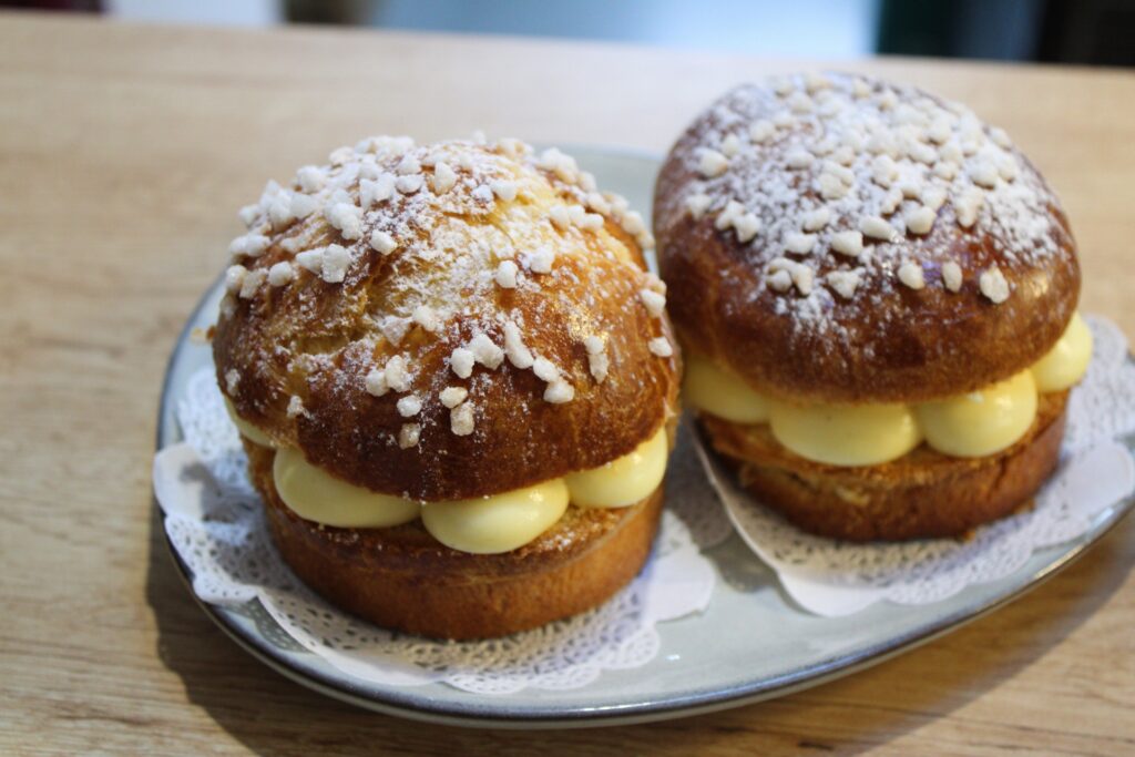 Tropezienne brioche creme patissiere La Pâtounne Châteauroux